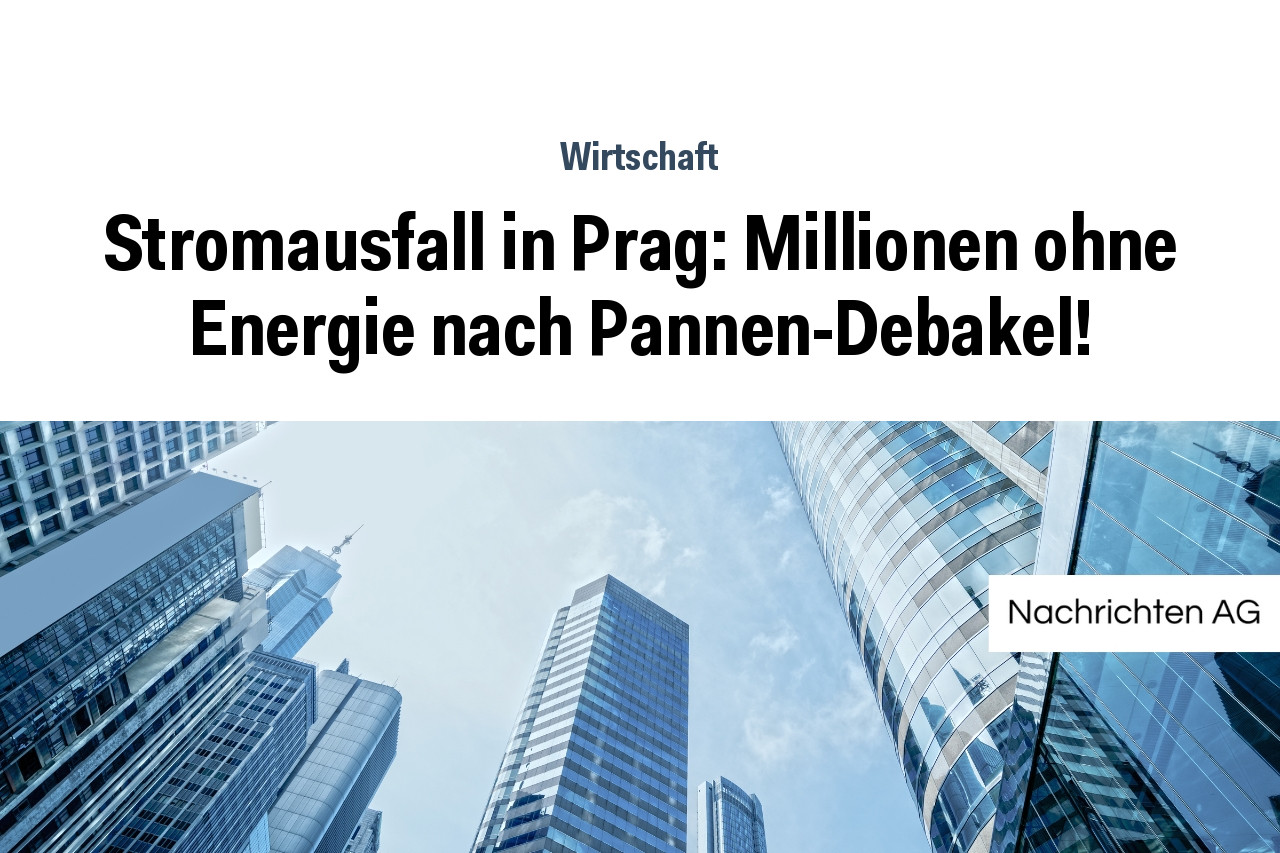 Stromausfall in Prag: Millionen ohne Energie nach Pannen-Debakel!