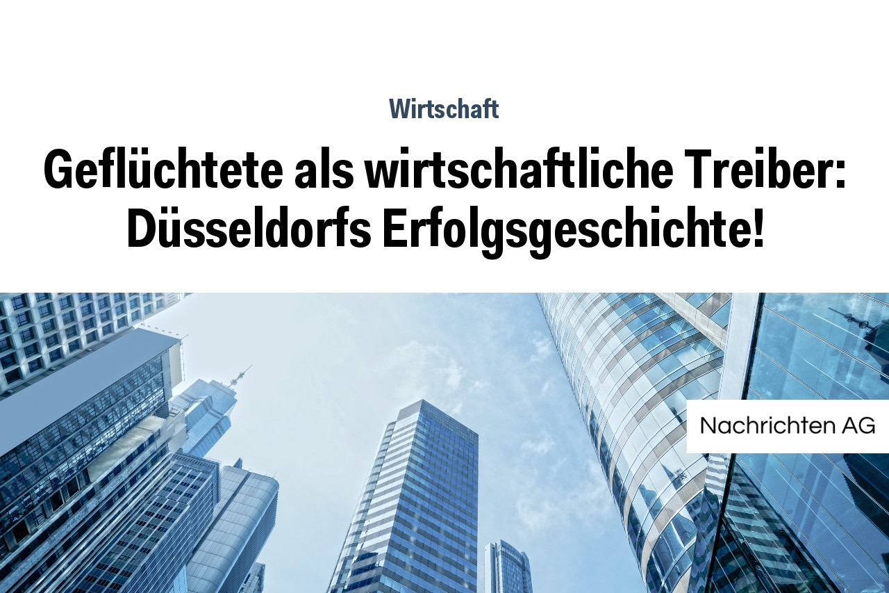 Geflüchtete als wirtschaftliche Treiber: Düsseldorfs Erfolgsgeschichte!
